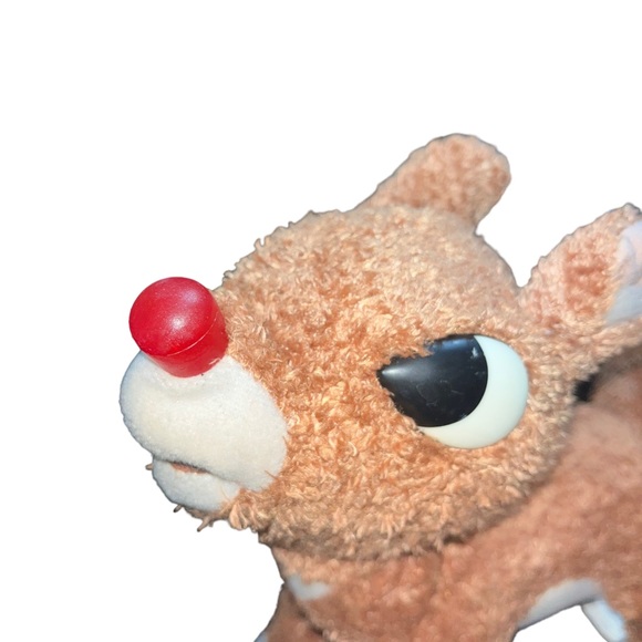 Vintage Rudolph The Red Nosed Reindeer 2004 Plush Christmas Suffed Toy - Picture 5 of 13